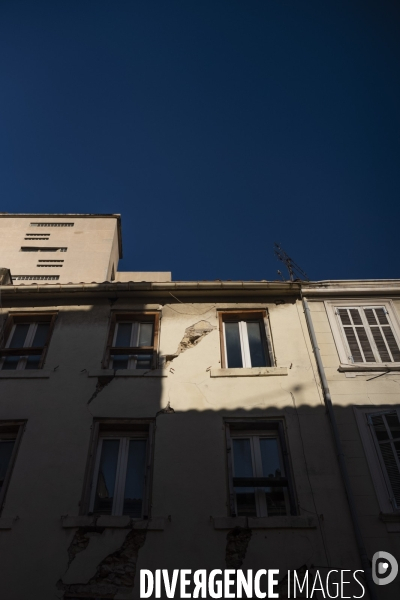 Visite de logements insalubre à Noailles (Marseille)