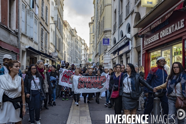 Marseille: une marche blanche en hommage aux victimes des Immeubles effondrés