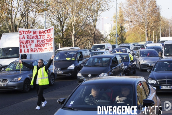 Journée de mobilisation des gilets jaunes à Paris