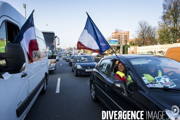 Journée de mobilisation des gilets jaunes à Paris