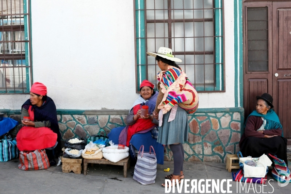Vie quotidienne à Sucré, Bolivie