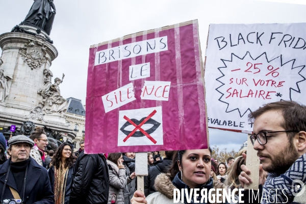 Defile contre les Violences Sexistes & Sexuelles- Paris, 24.11.2108