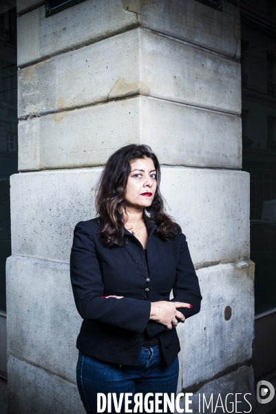 Portrait de sandra muller, journaliste francaise, creatrice de #balancetonporc