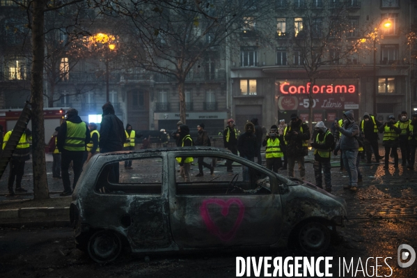 Nouvelle mobilisation parisienne des Gilets Jaunes