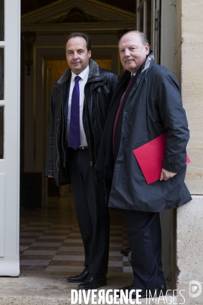 Edouard PHILIPPE reçoit les responsables politiques à Matignon.