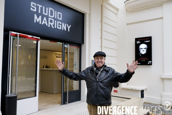Frédéric Mitterrand au Studio Marigny pour son spectacle  Bonsoir 