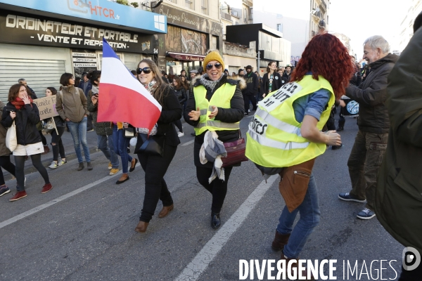 Manifestations et affrontements Marseille
