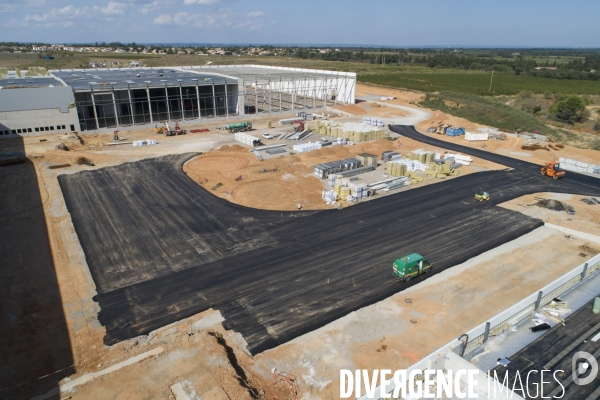Construction d une plateforme logistique à Nîmes-Garons