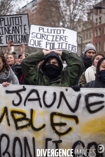 Manifestation Gilets Jaunes à Toulouse, acte V