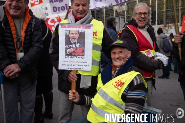 Manifestation des retraités
