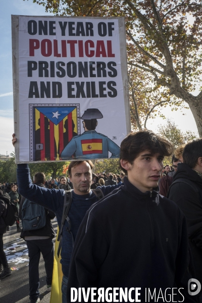 Barcelone contre le gouvernement espagnol