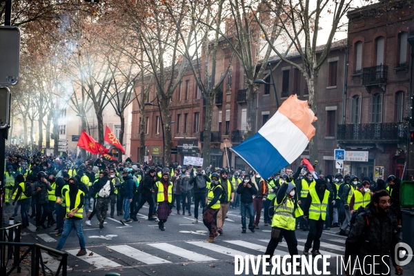 Toulouse : manifestation des gilets jaunes - episode 4
