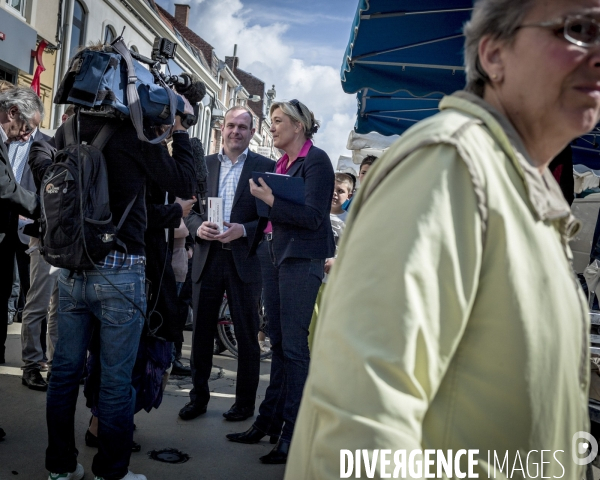 Campagne legislative de Marine Le Pen