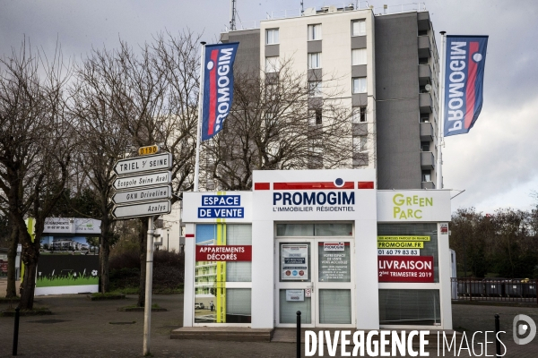 Illustration immobilier à Paris et en banlieue