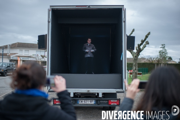 France Insoumise en Gironde : Quatre « Holovans » parcourent la France pour la campagne des Européennes