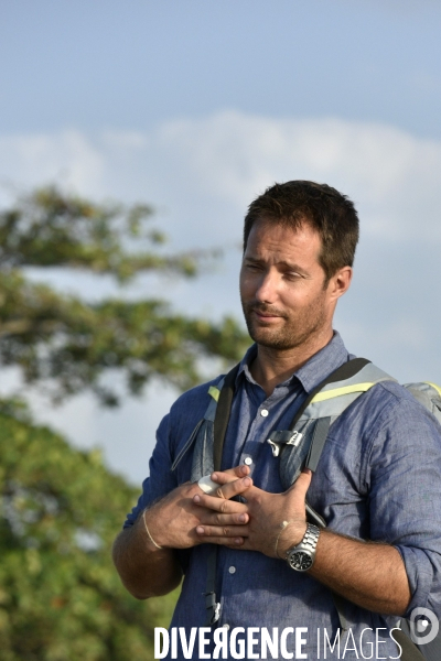 L astronaute Thomas Pesquet en Colombie