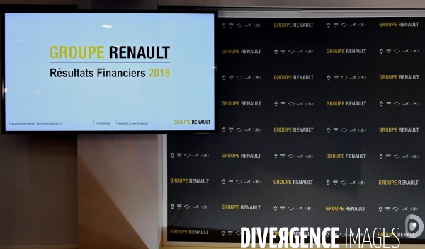 Renault résultats 2018