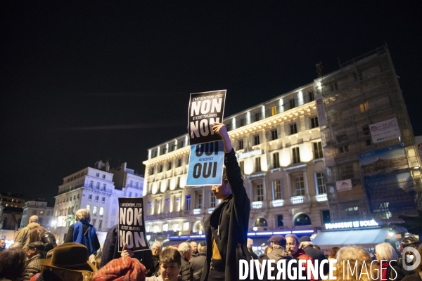 Manifestation contre l antisémitisme à Marseille