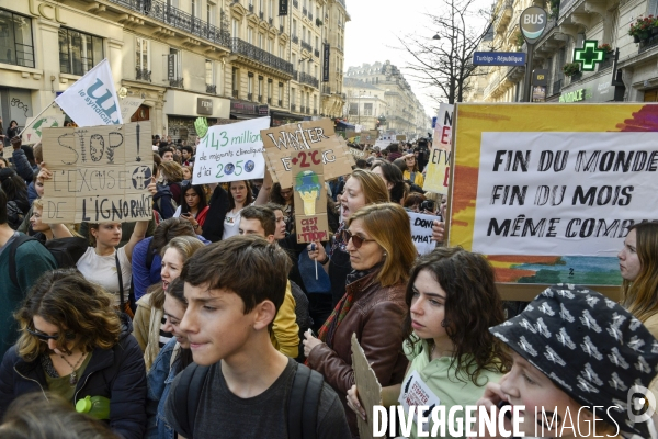 Greve de la jeunesse pour le climat : leçon 2. Greve of youth for climate.