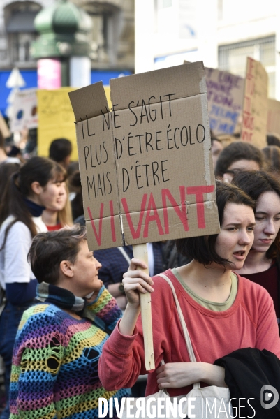 Greve de la jeunesse pour le climat : leçon 2. Greve of youth for climate.