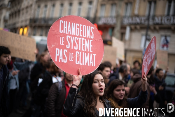 3e marche de la jeunesse en grève pour le climat