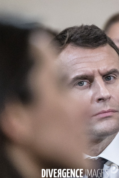 Emmanuel Macron reçoit les maires d Outre-mer