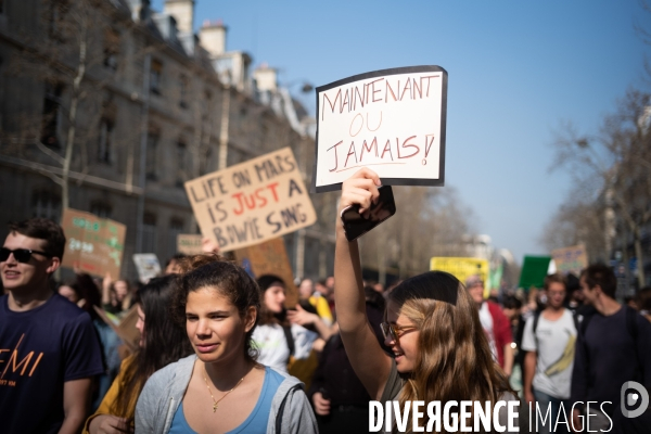 Manifestation des jeunes pour le climat