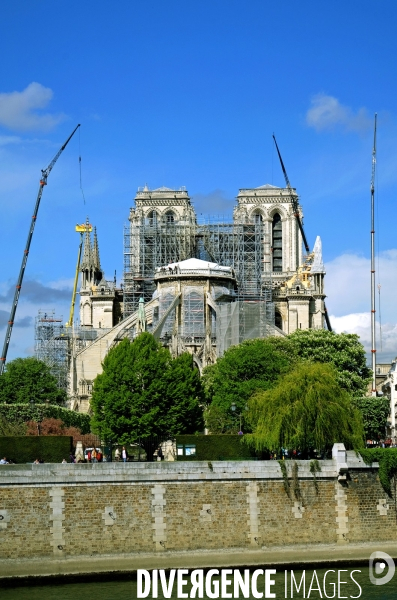 Travaux à Notre-Dame de Paris