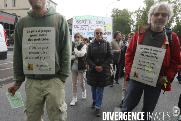 AGEN (47) Manifestation contre Monsanto-Bayer