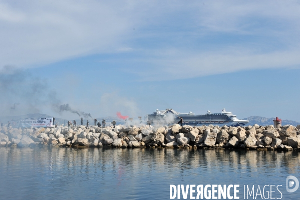 La France Insoumise contre la pollution à Marseille