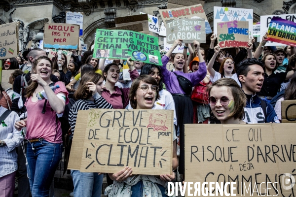 Greve mondiale des Jeunes pour le Climat - Paris 24.05.2019