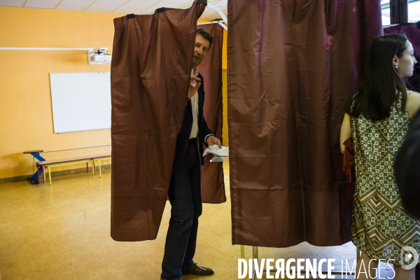 Elections européennes 2019, vote de Yannick Jadot.