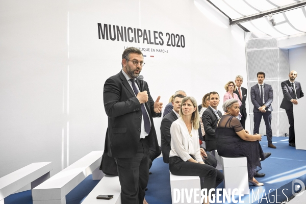 La République En Marche presente ses candidats aux municipales 2020