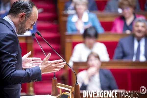 Edouard Philippe : déclaration de politique générale à l assemblée nationale