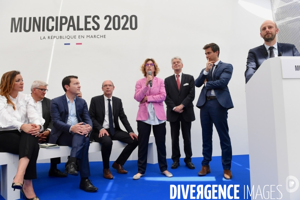 Municipales 2020 : conférence de presse de La République En Marche