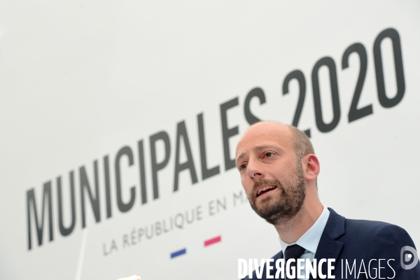 Municipales 2020 : conférence de presse de La République En Marche