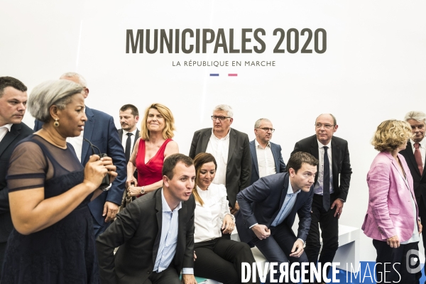 Premières investitures LREM aux municipales de 2020.