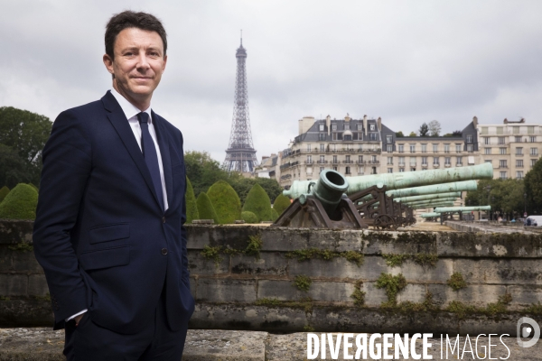 Benjamin GRIVEAUX, candidat à la candidature LREM pour les élections municipales à Paris en 2020.