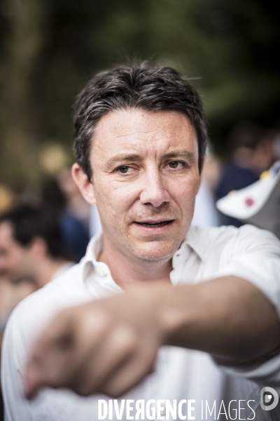 Benjamin Griveaux,  candidat à l investiture LREM à la mairie de Paris.