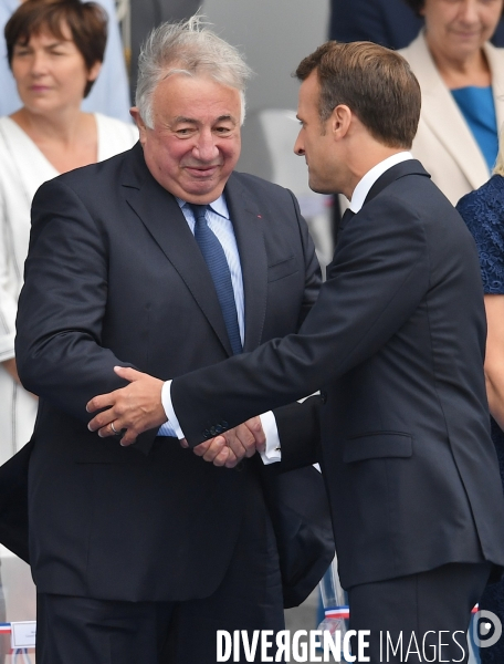 Emmanuel Macron preside la ceremonie du 14 juillet 2019
