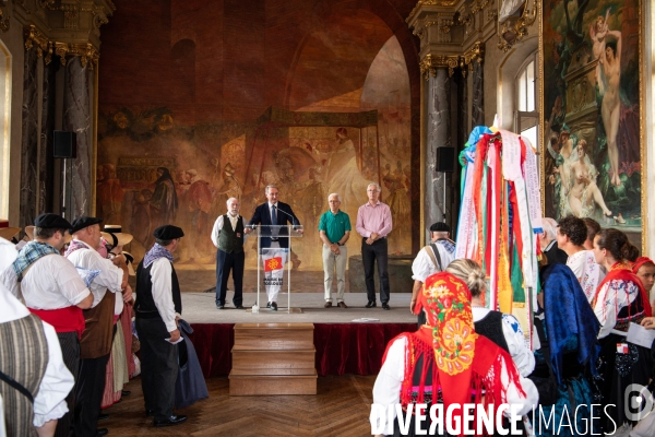 Toulouse : Inauguration du la fete traditionnelle du Grand Fenetra