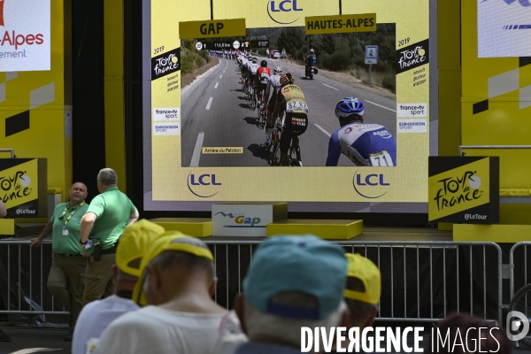 Les bas-cotés  du Tour de France 2019 à Gap et Embrun