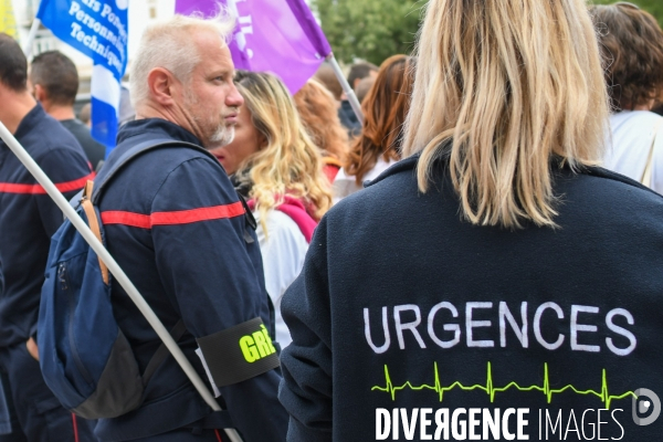 Mobilisation des pompiers et hospitaliers à Valence