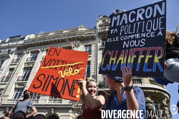 Marche pour le climat 2019, à Paris. Walk for the climate.