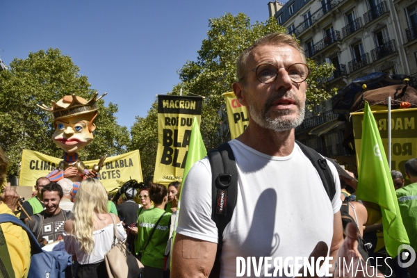 Marche pour le climat 2019, à Paris. Walk for the climate.