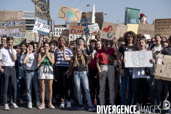 Marche des jeunes pour le climat.