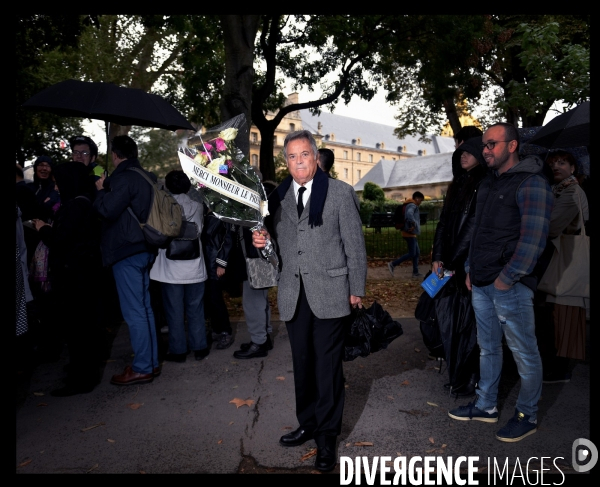 Hommage populaire à Jacques Chirac