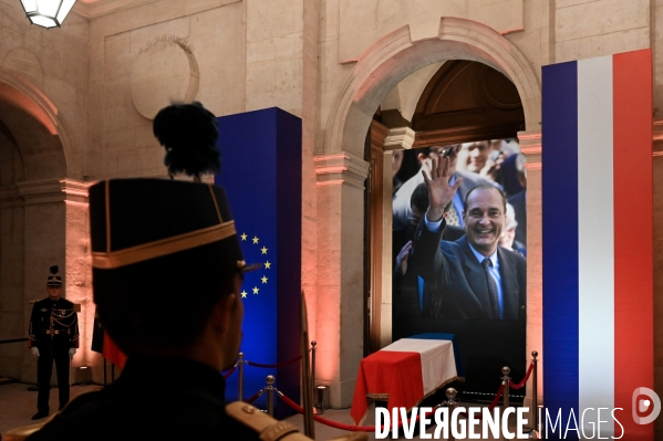 Jacques Chirac, hommage aux Invalides