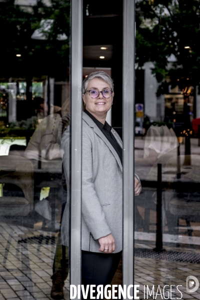 Anne Brugnera, candidate aux élections municipales pour la ville de Lyon.