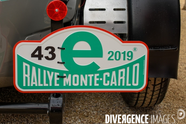 Départ du quatrième e- rallye Monte-Carlo